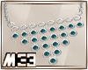 [M33]jewelry set\teal