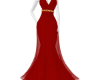MI Long Red Gala Dress