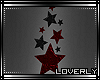 [Lo] Star Deco Black/Red
