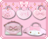 ♡coquette wall bags♡