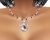 CRYSTAL SNOWMAN NECKLACE
