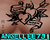 MALES HAWK N MOON TAT