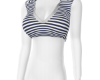 MC|Navy Blue Stripe Top