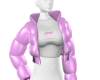 Pink Puffer Jacket