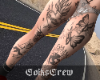 CC. Legs Tattoo RLL 3