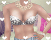 =Liquid love print bra