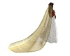 Golden Wedding Veil