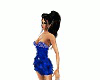 Blue Sapphire Mini Dress