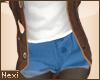 [Nx] Blue shorts
