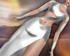 Silver Cutout Dress
