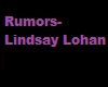 Rumors-Lindsey Lohan