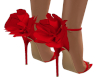 Roselyn Red Rose Heels