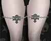 ♡ chain garters ♡