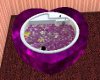Purple Heart Bathtub