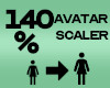 Avatar Scaler 140%