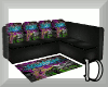 Graffetti grunge couch