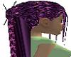 Purple flame hair