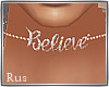 Rus: Believe necklace RG