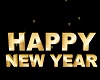 Happy New Year w/Balloon