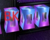 BK> Neon Dance Cubes