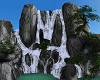 secluded waterfall