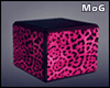 Pink Leopard Cube ~!