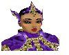 queen gold armor crown