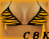 C8K Tiger Bikini Top