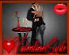 Valentines Table/Kiss