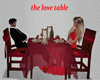 the love table