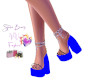 Royal Blue Heels