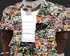 Tattoo EH Shirt Wit Tank