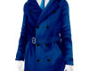 Aqua Trench Coat