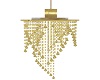 Lt. gold chandelier