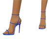 BLUE STRAPPY SANDALS