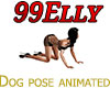Dog pose animated