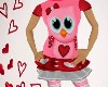 Kid Owl Love U Outfit