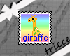 {T}giraffe stamp