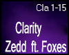 Clarity -Zedd ft Foxes