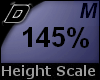 D► Scal Height*M*145%