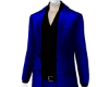 Royal blue suit
