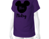 VDAY CPLS PURP MKY TEE