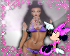 {T}Purple Minnie Bikini