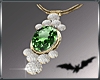 ^M^ Emerald/Dia Necklace