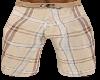LG1 Brown Plaid Shorts