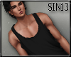 SIN13 Tank Top Blk