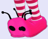 LD darling pink slippers