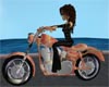 Peachy Motorcycle