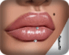 df: diamond lip piercing