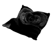 Black Rose cuddle pillow
